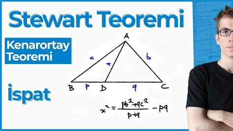 Stewart teoremi